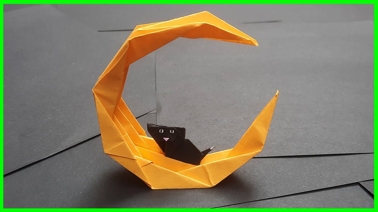 👉 COMO HACER UNA LUNA DE PAPEL EN 3D | ORIGAMI PASO A PASO
