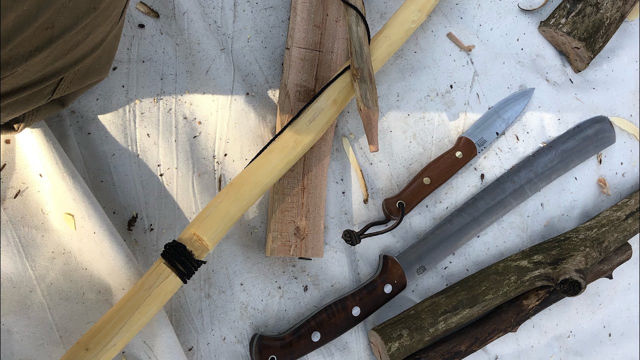 Easter scout 2022 Bark River Bushcraft Scout and Golok 3v!!!