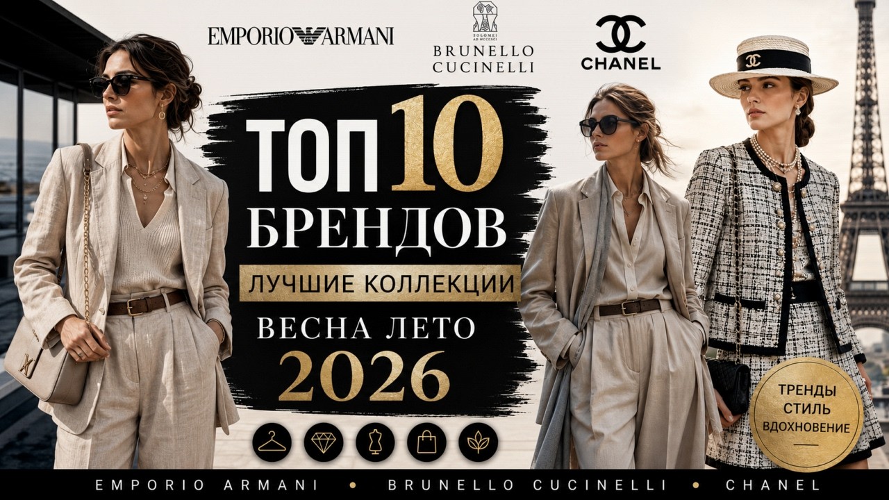 Топ 10 Брендов Лучшие коллекции весна лето 2026 👗 ЧЕЛЛЕНДЖ 👗 Стильная одежда на Неделе моды