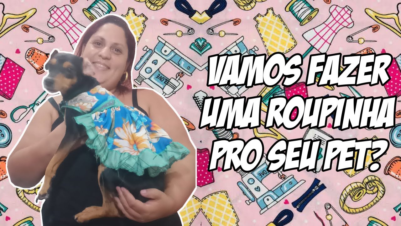 Como Fazer ROUPA para CACHORRO 🐕🐕🐕