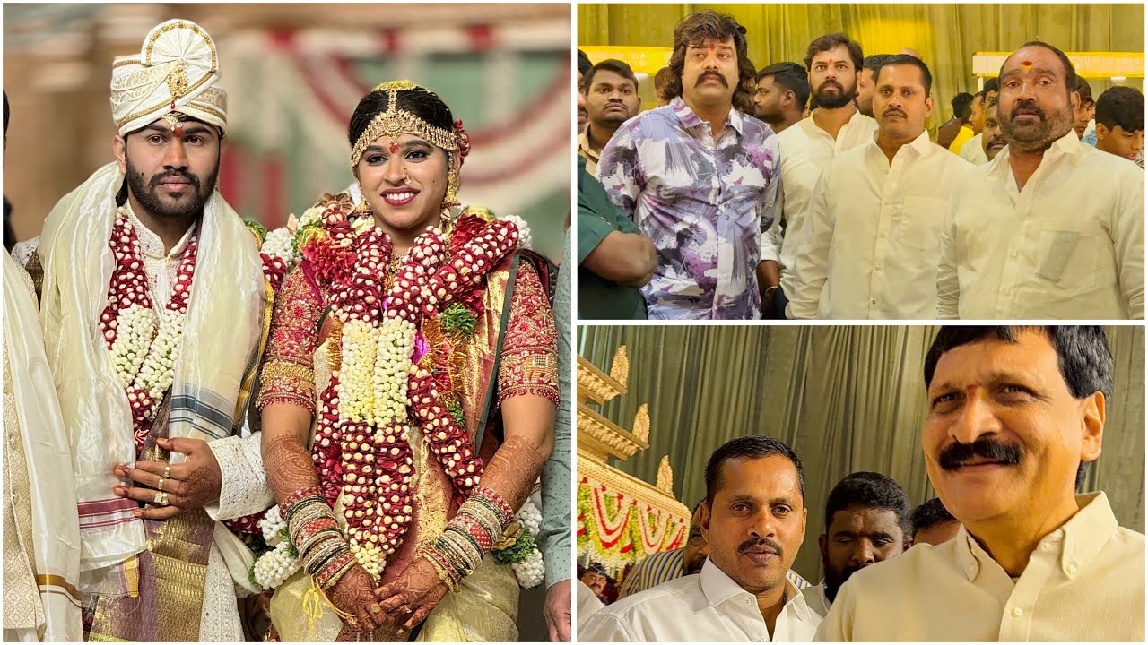 Marredpally Golla Kittu Yadav Anna Brother's Son Wedding | Mynampally Hanumanth Rao | Manish Yadav