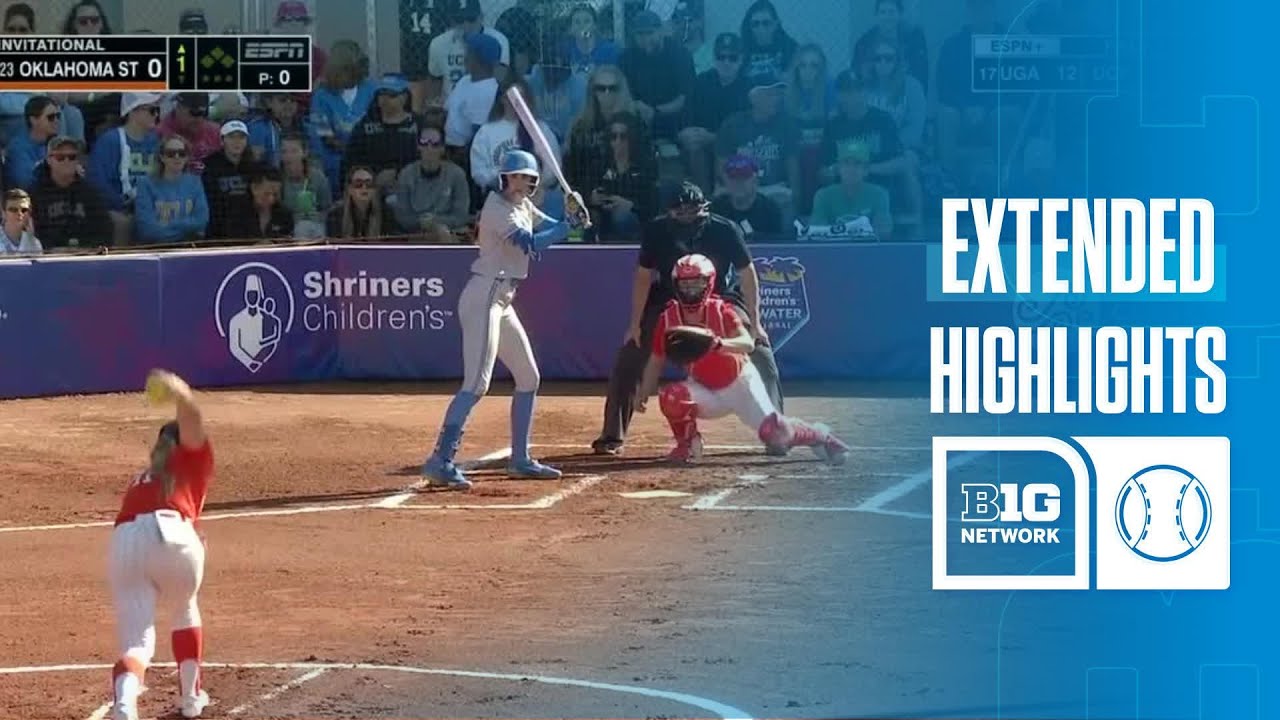 UCLA at Oklahoma State | EXTENDED HIGHLIGHTS | Big Ten Softball | 02/13/2026