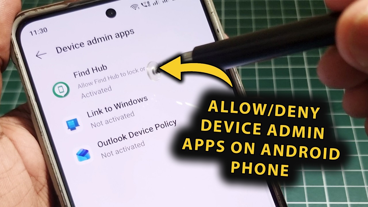 How To Activate & Deactivate Device Admin Apps On Android Phone! (Stop Spyware & Malware)