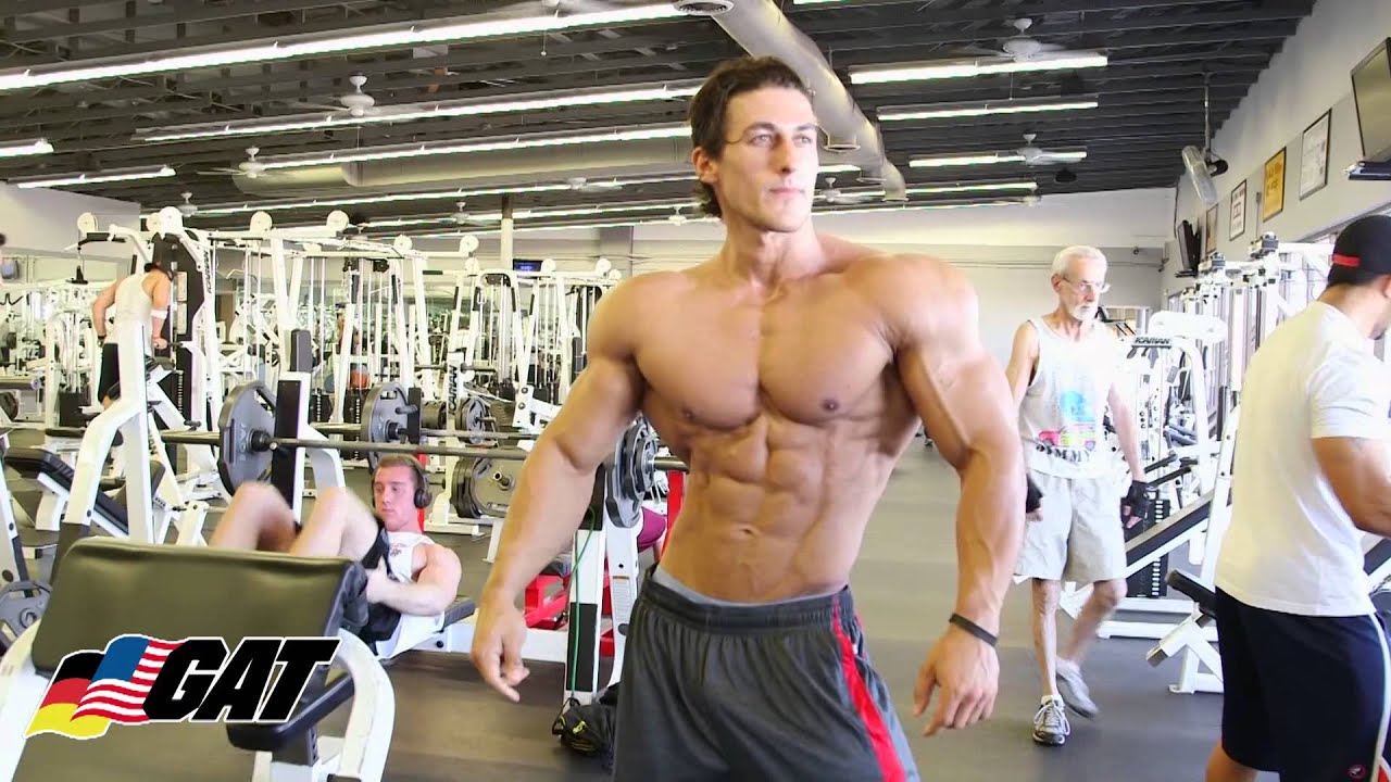 GAT Athlete IFBB Pro SADIK HADZOVIC Workout 3 with Dennis James and Big Ramy