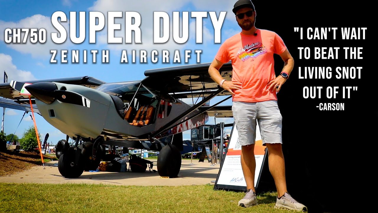 He Built this Airplane from a BOX... and FLEW IT! STOL Backcountry CH750 SD