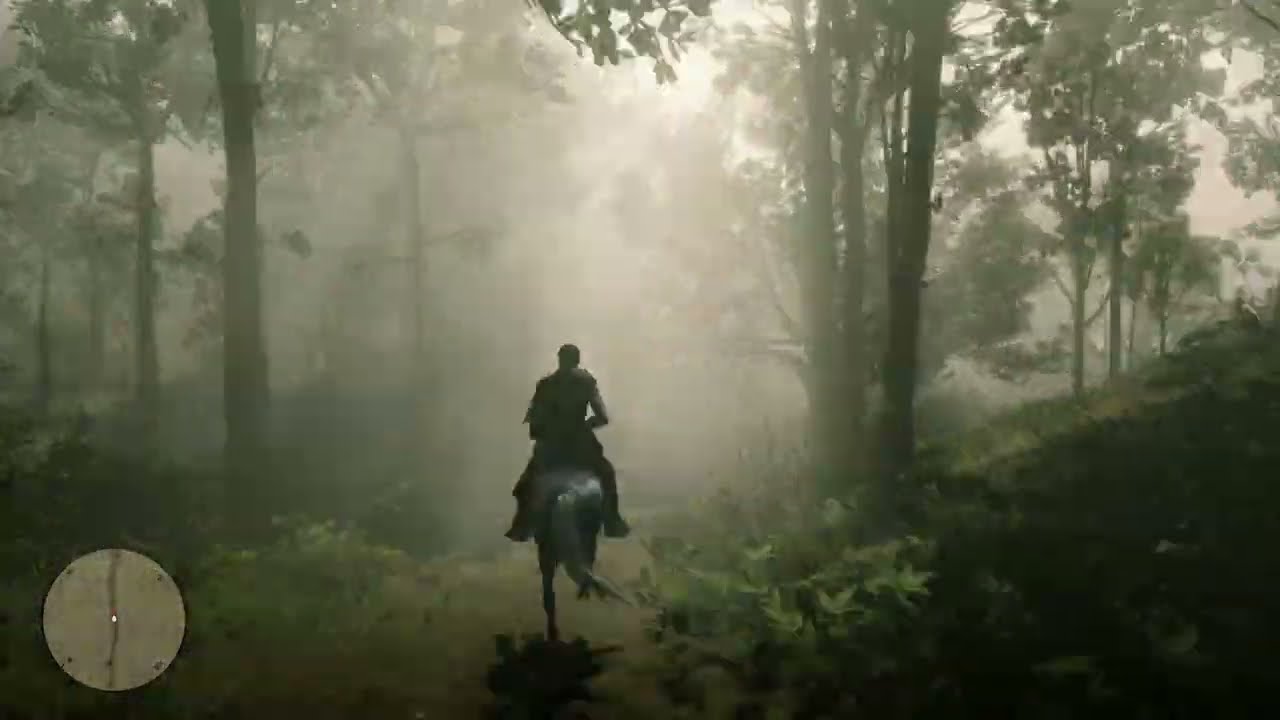 Red Dead Redemption 2 Timelapse - Cross the Map Tumbleweed - Saint Denis (via Annesburg)