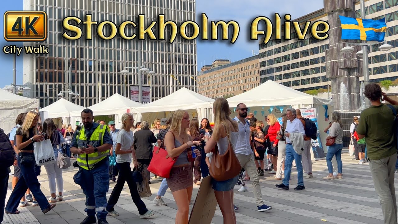 Sweden: Stockholm – Streets Alive in 4K, Culture Festival