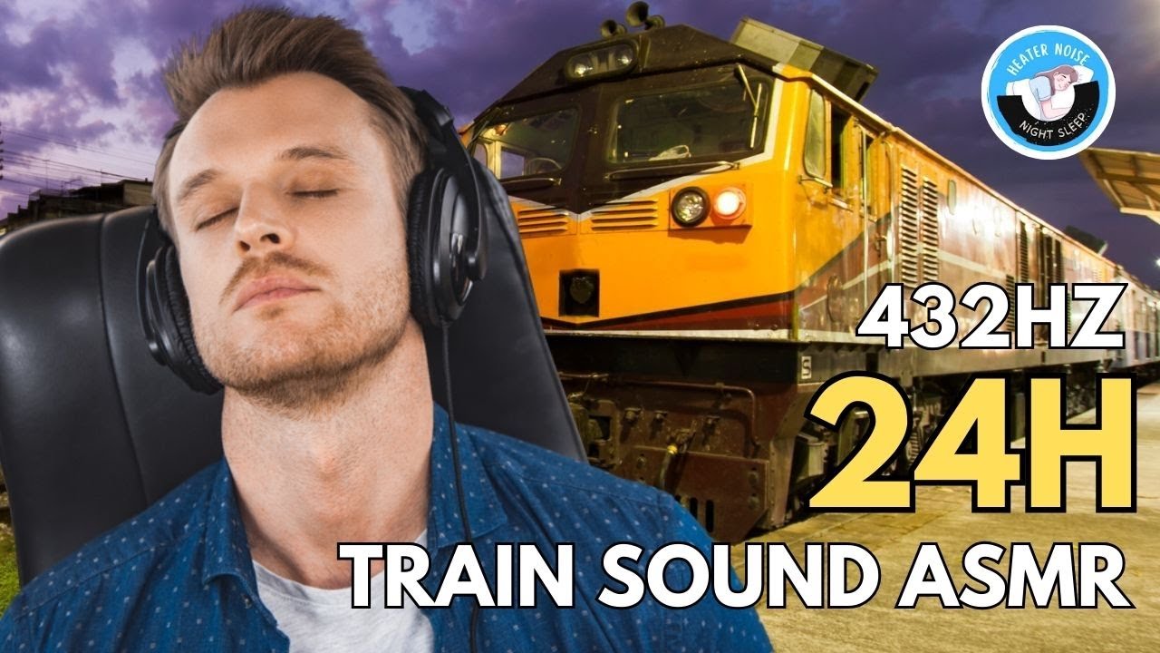 Perfect Night With TRAIN SOUND ASMR For Sleeping - Black Screen To Relax In 24 Hours | Mind Amend