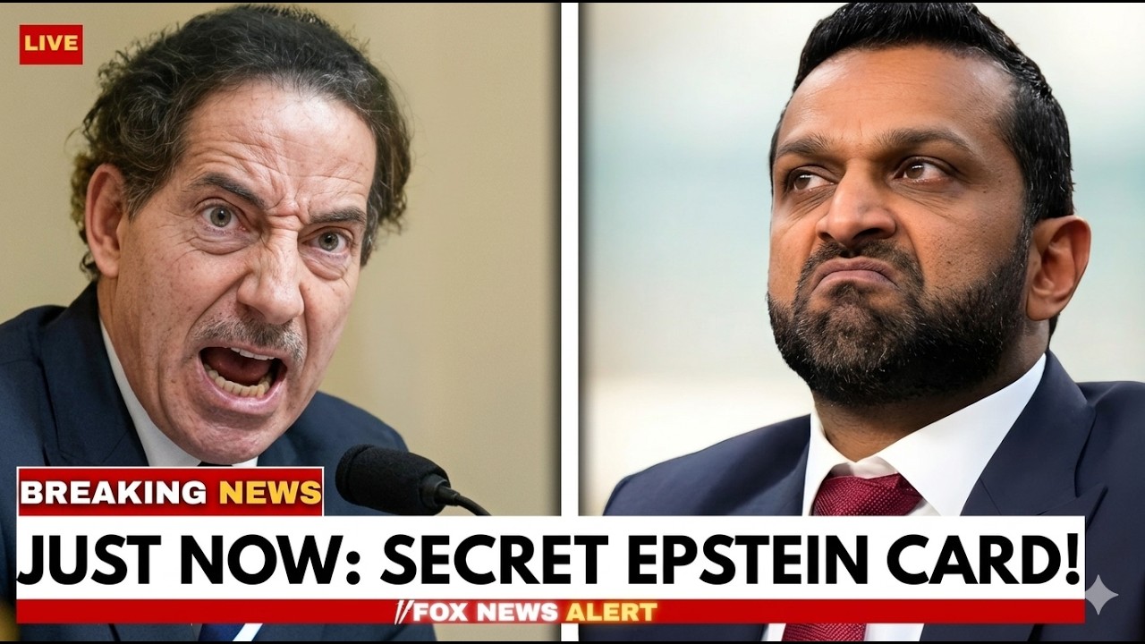 ТОЛЬКО ЧТО: Раскин раскрыл секретную карту Эпштейна | Патель получает право не свидетельствовать ...