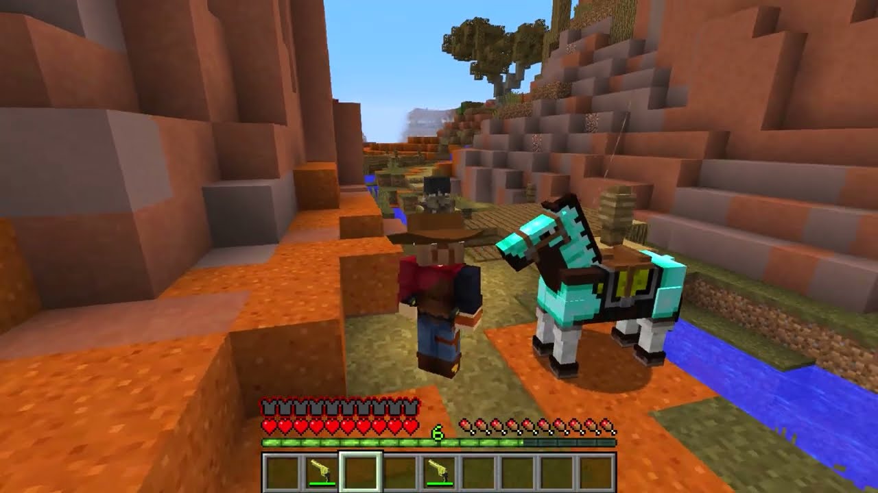 ALEX MONTE se tornou o COWBOY DO MAL no Minecraft