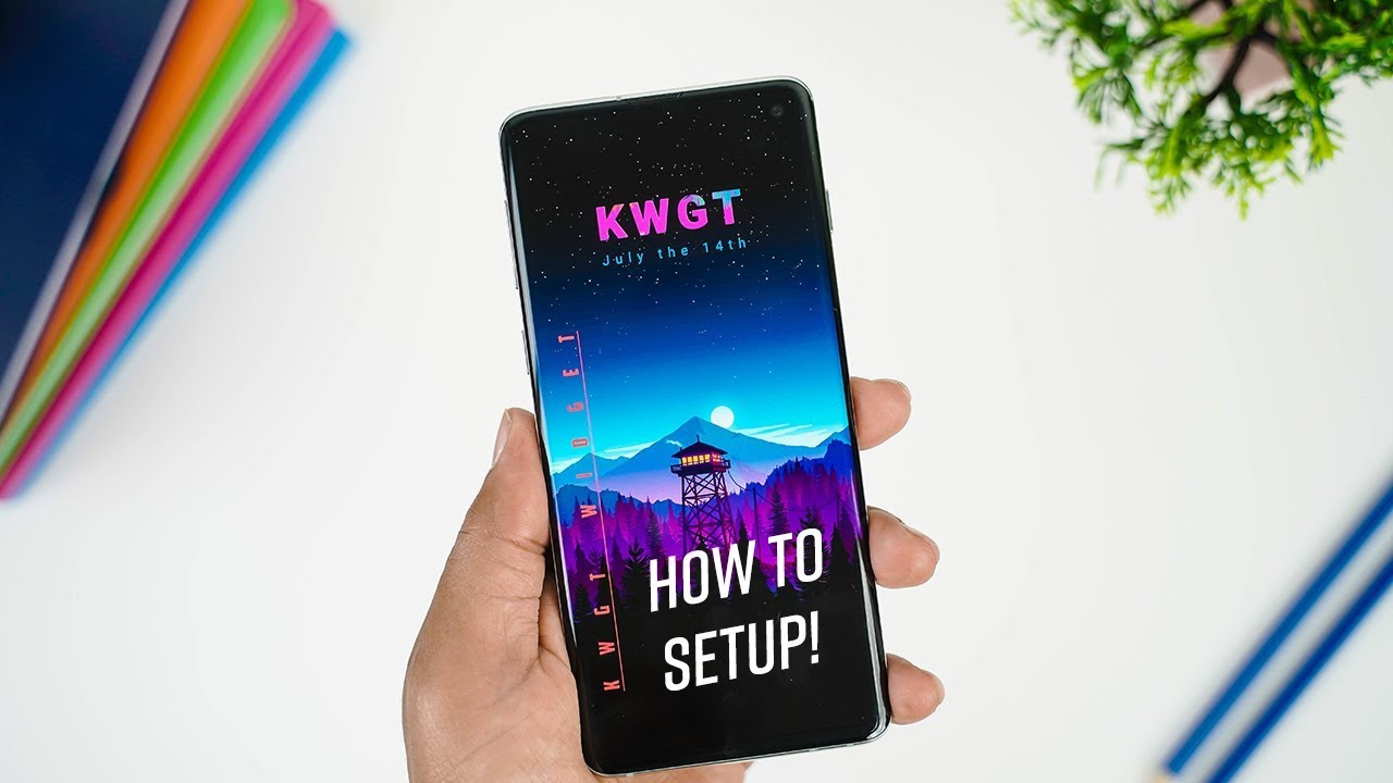 How To Setup KWGT Widget 2019 | Pro & Free Version