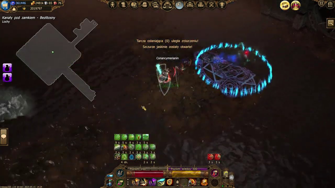 Drakensang Online -Infested Sewers of Kingshill -mistake quest. Zanieczyszczone kanały -Błąd zadania