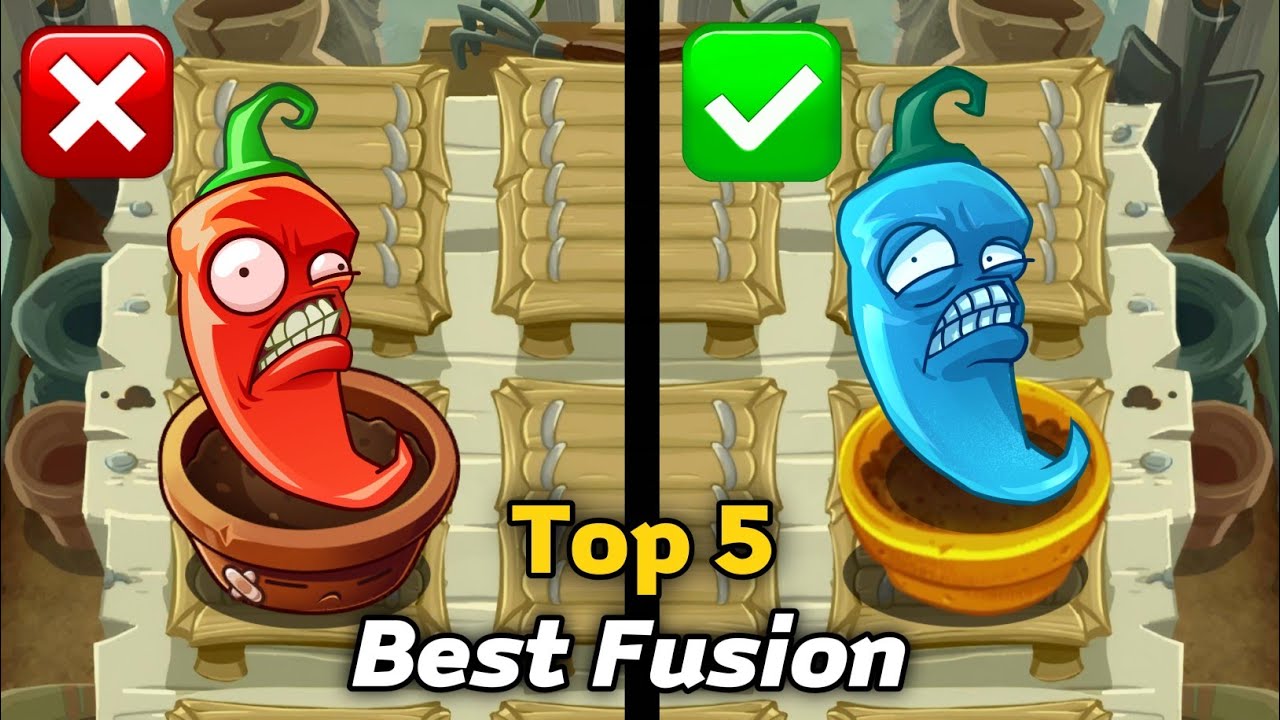Top 5 Best Fusion Plants in Plants vs Zombies 2
