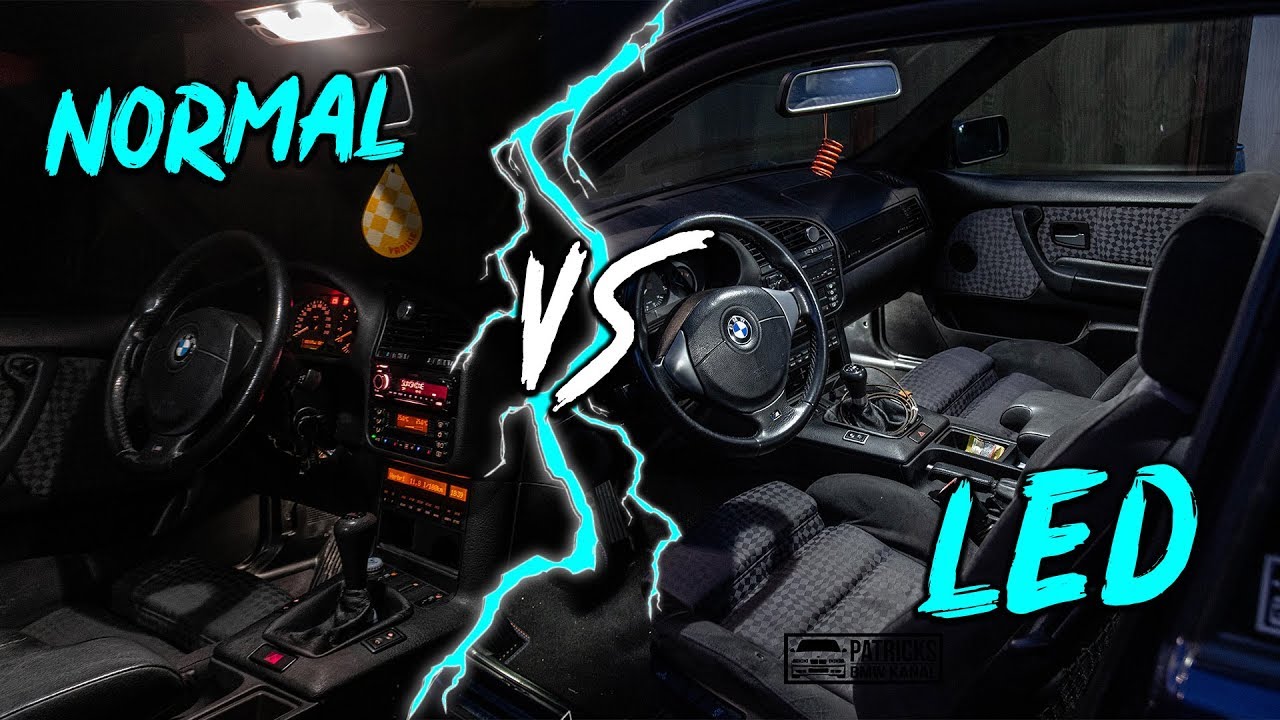 Charlie bekommt LEDs im Innenraum | BMW E36 🤓