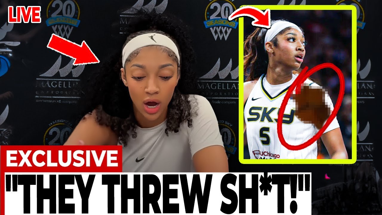 EXCLUSIVE: Angel Reese BREAKS DOWN After Fans THROW POOP At Her!