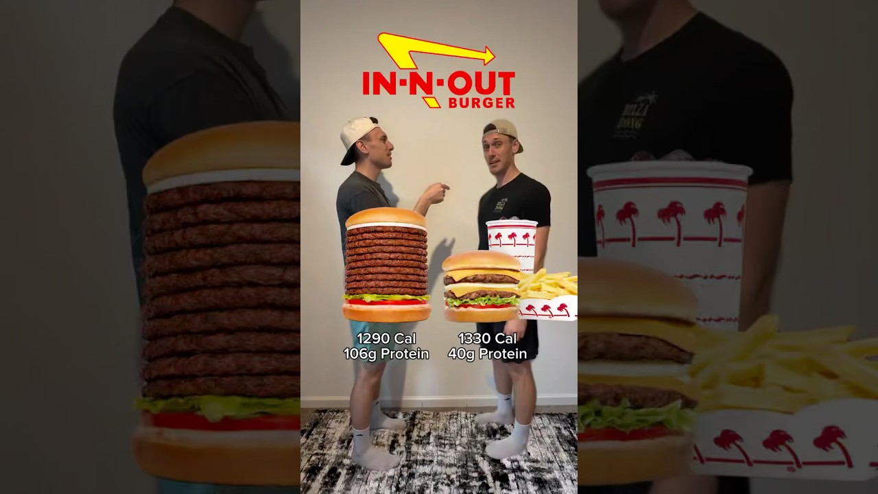 More Protein Less Calories Fast Food Hacks🔥