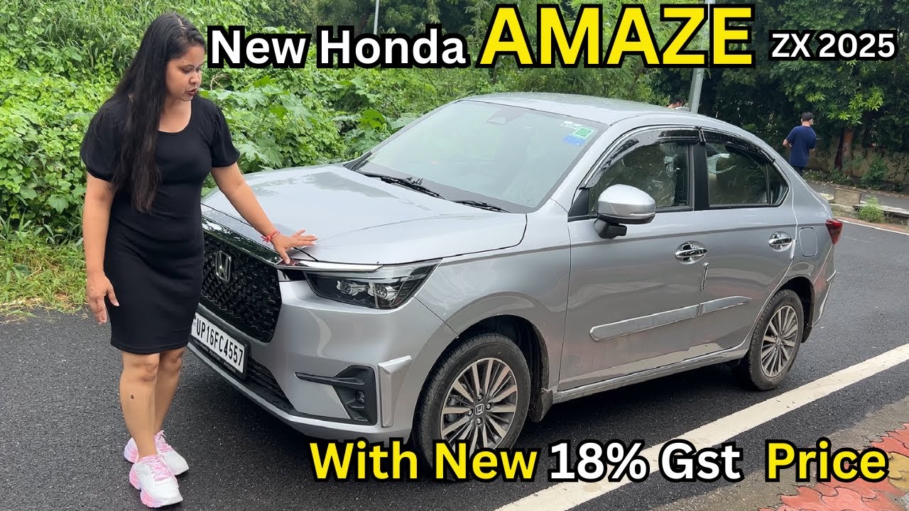 New Honda Amaze ZX 2025 Price & Features🔥2025 Honda Amaze Top Model ₹ 9.15* लाख💥 Interior, Exterior