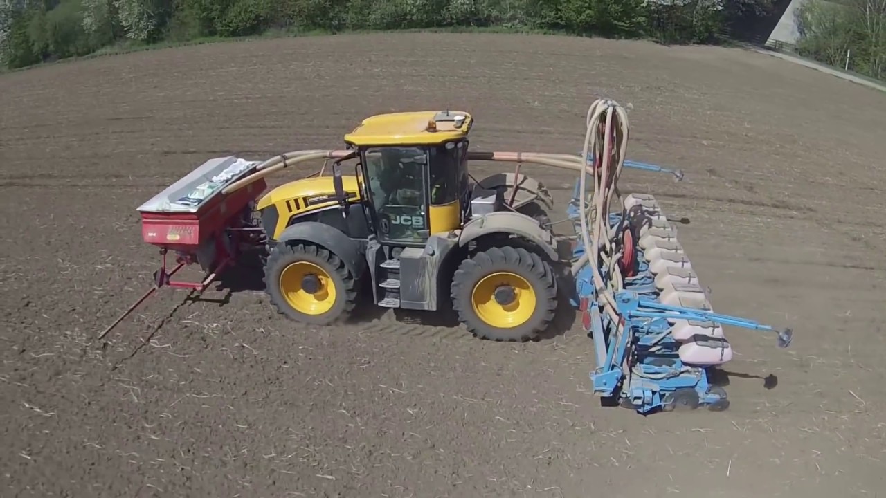 [GoPro][Phantom] Maislegen 2016 mit Jcb Fastrac 4220 und Monosem