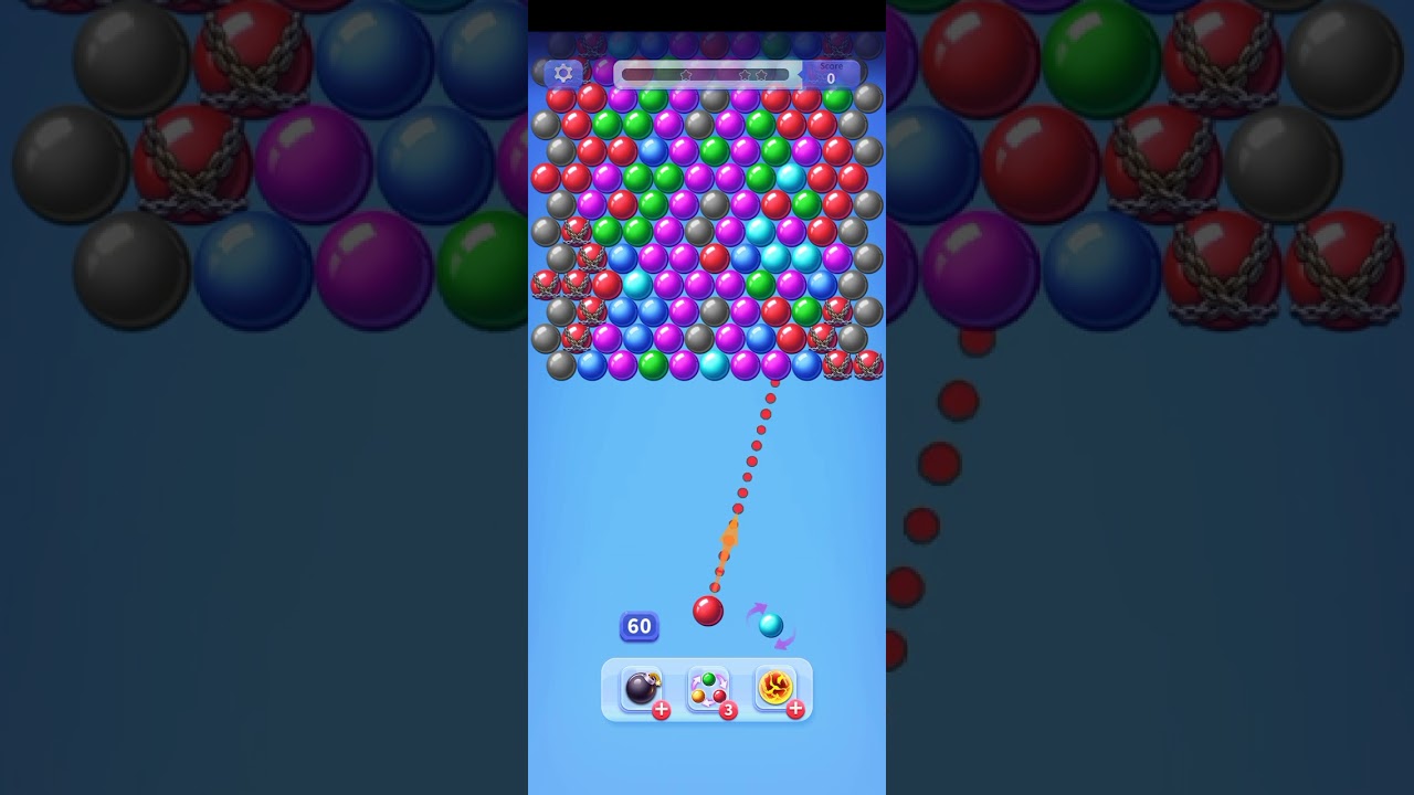 Shoot bubbles 60 to 65 level finish in one time  