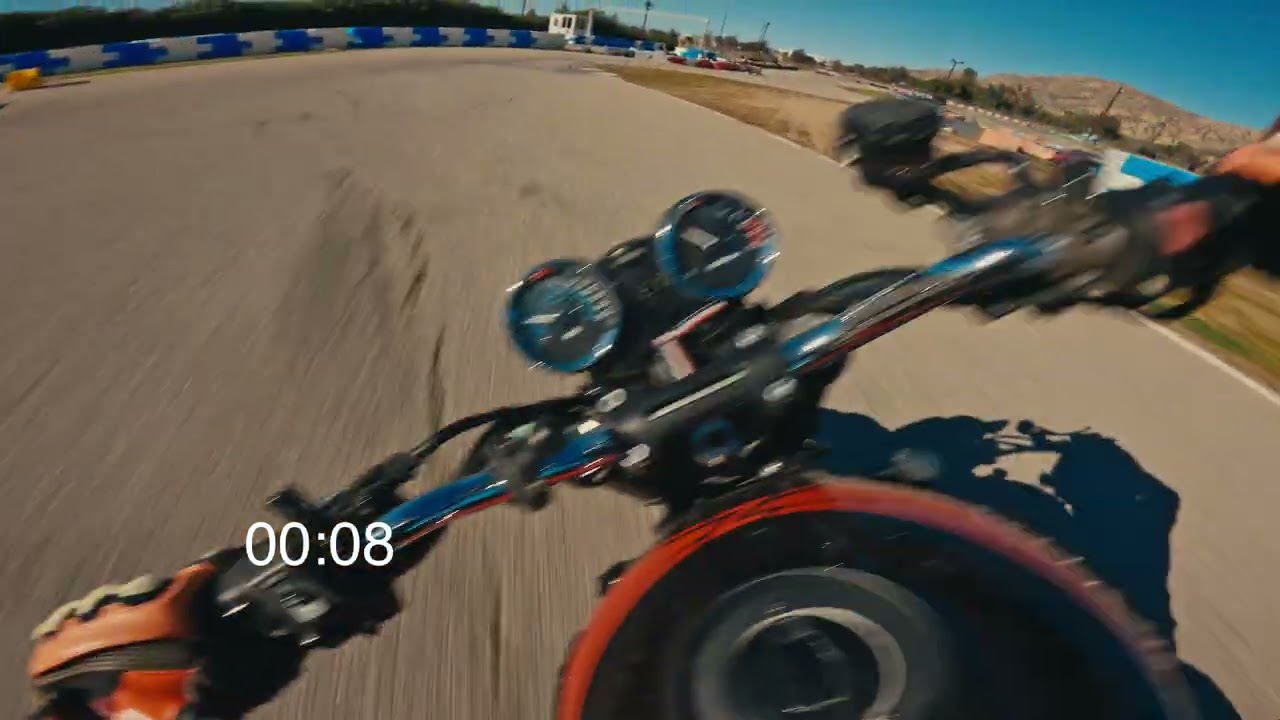 I Took a Kawasaki Z900RS on a Kart Track (Best Laps at Apex)