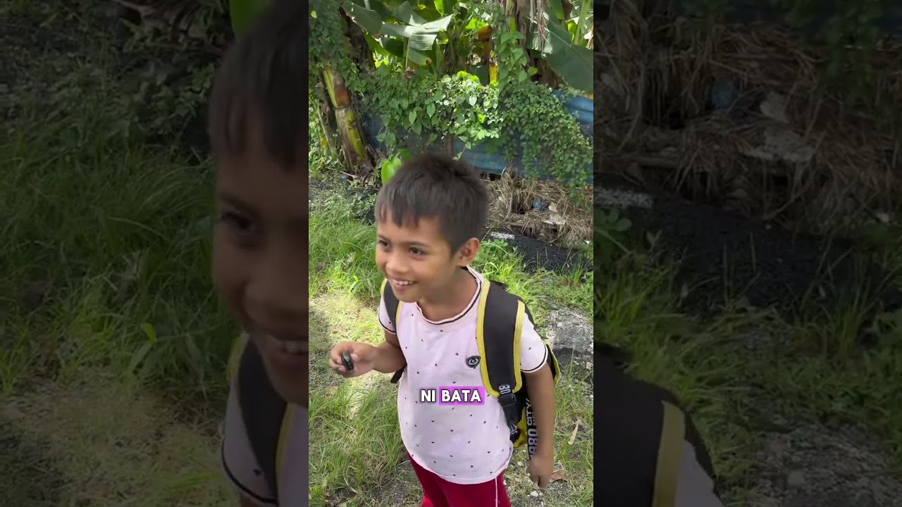 Ang cute cute ng batang to na palaki siyang merong salita ng DIYOS.