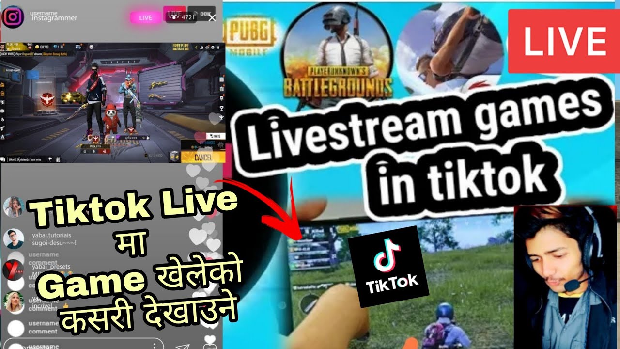 How To Use Tiktok Mobile Gaming 2023 ? // Tiktok Live मा Game कसरी खेल्ने // Tiktok Live in Nepali