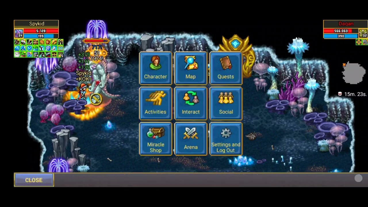 Sea Myth Dungeon Solo - WARSPEAR ONLINE 