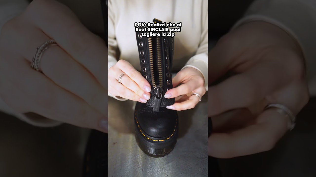 Dr. Martens | How to lace Sinclair BOOT