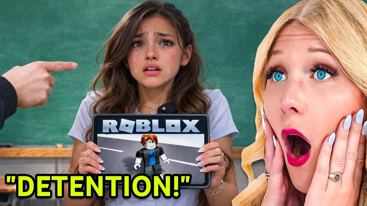 Злой учитель ЗАПРЕТИЛ ROBLOX В ШКОЛЕ!