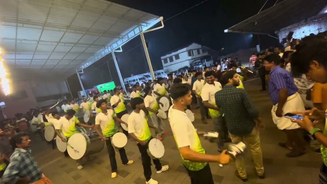 St. Francis Assisi Church, Elanjipra feast2026 BAND AND CHENDA MELAM