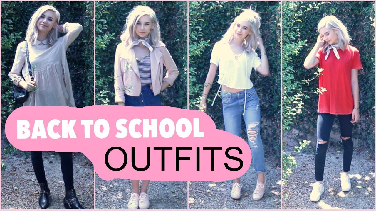 Back to School Outfit Ideas! 8 Looks ♡