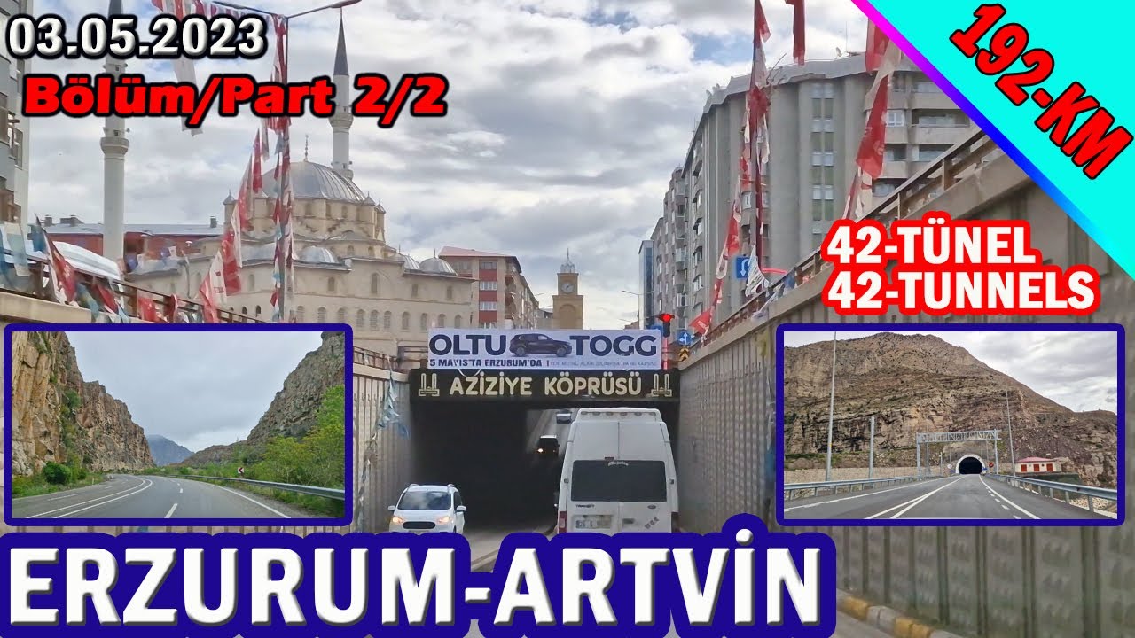 Erzurum-Artvin 2/2 (Türkiye Turu Video #17)