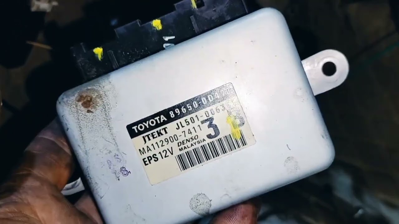 #C1544 Toyota yaris eps . Power steering not working #eps #problem c1544