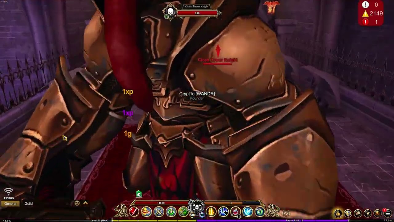 WR AQ3D Darkovia Clock Tower Any% 1m.01.480s - CrypticTM