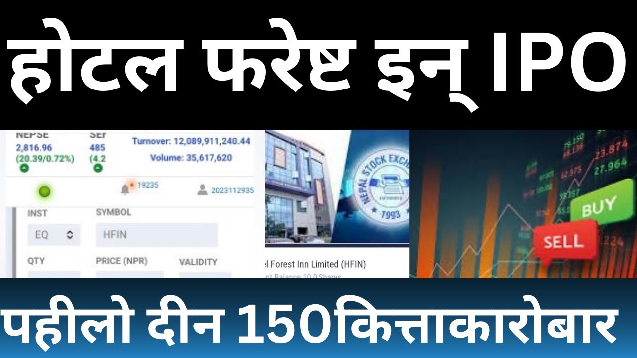Hotel Forest Inn Limited IPO first day of trading 150 units trading and positive circuit by 10 %.