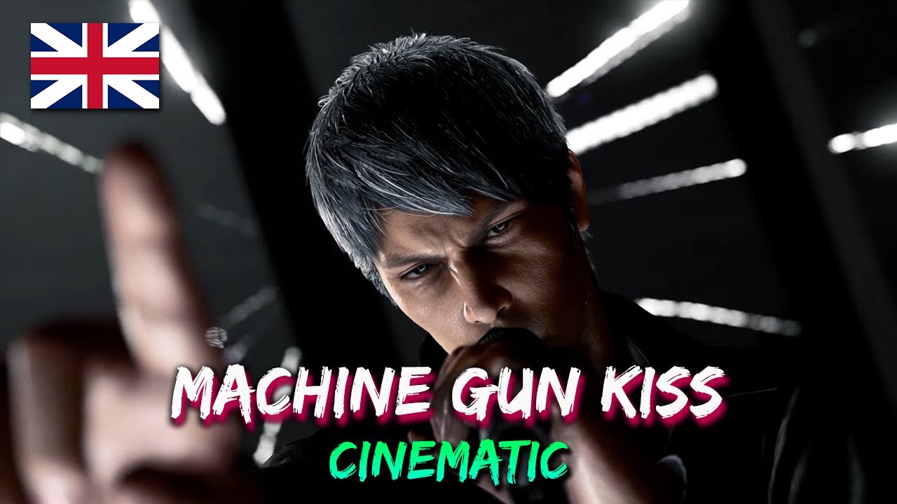 Like a Dragon: Infinite Wealth - Karaoke: Machine Gun Kiss (Kiryu) - ENGLISH [CINEMATIC]