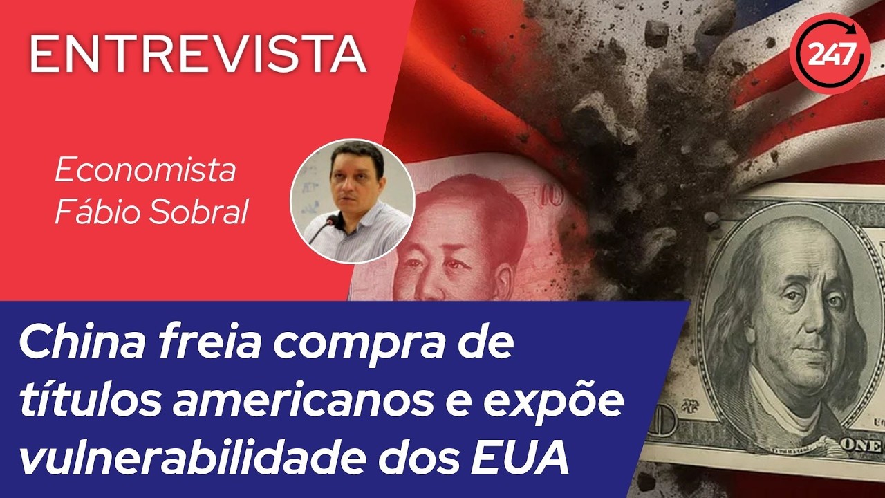 Fábio Sobral: China freia compra de títulos americanos e expõe vulnerabilidade dos EUA