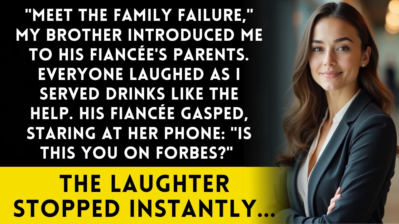 Brother mocked me as 'family failure'—then his fiancée saw my Forbes cover at their engagement.