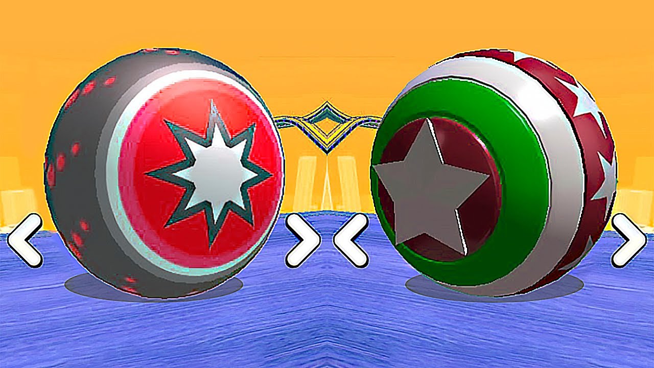 New Star Ball vs Old Star Ball: Who is Win? Going Balls vs Action Balls on 4 Levels! Race-685