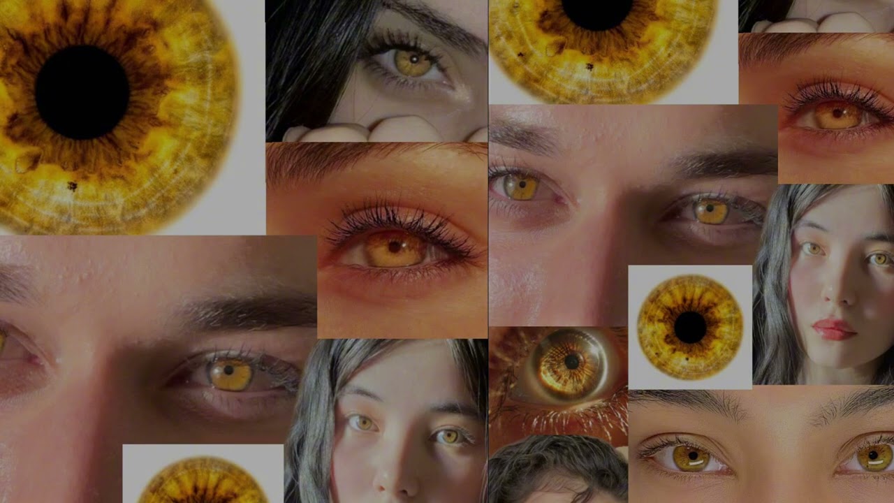 Bright Yellow Amber Eyes (One Affirmation)