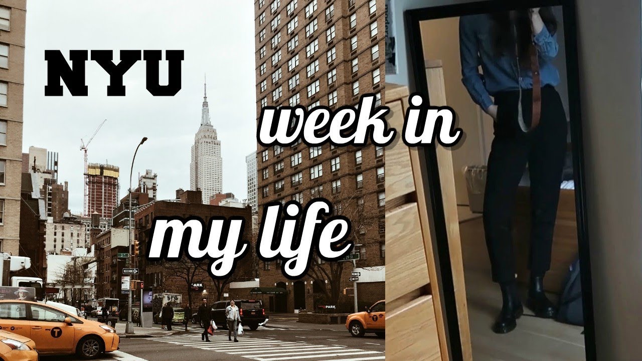 nyu week in my life: class, boots, productive, + more