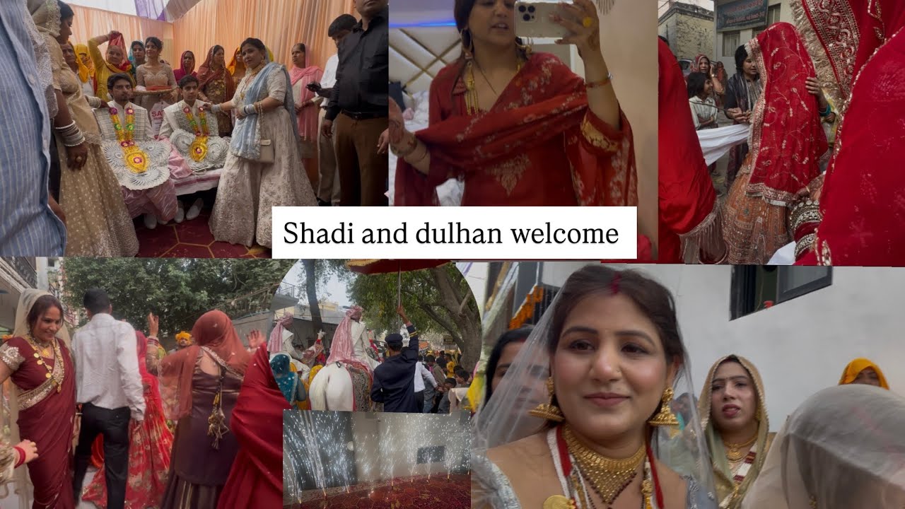 Shadi vlog || ghurchadhi, and dulhan welcome || seema sonu lohia ❤️