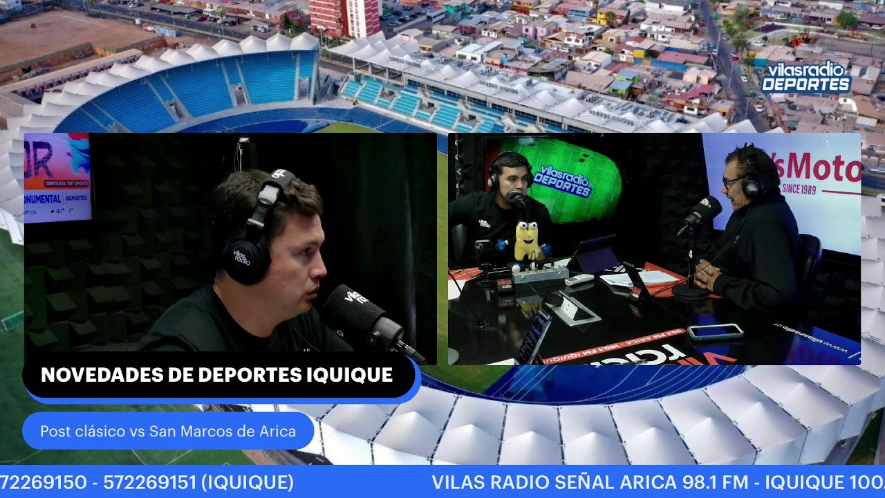 🔴 EN VIVO | Vilas Radio Deportes De y De Insumos