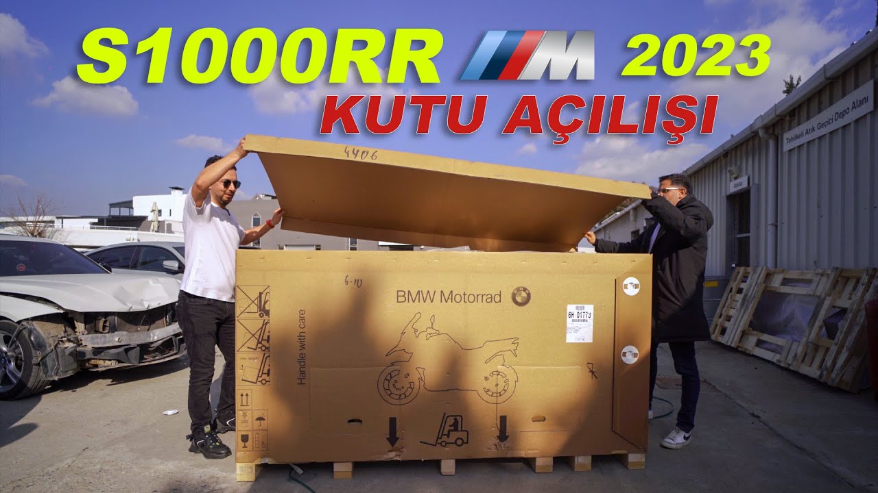 BMW S1000RR M EDITION 2023  KUTU AÇILIŞI