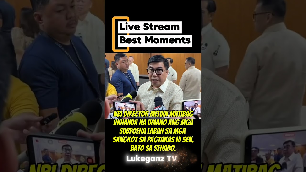 NBI DIRECTOR MATIBAG! HUMATAW NA NAMAN! #highlights#news#viral#youtubeshorts#trending
