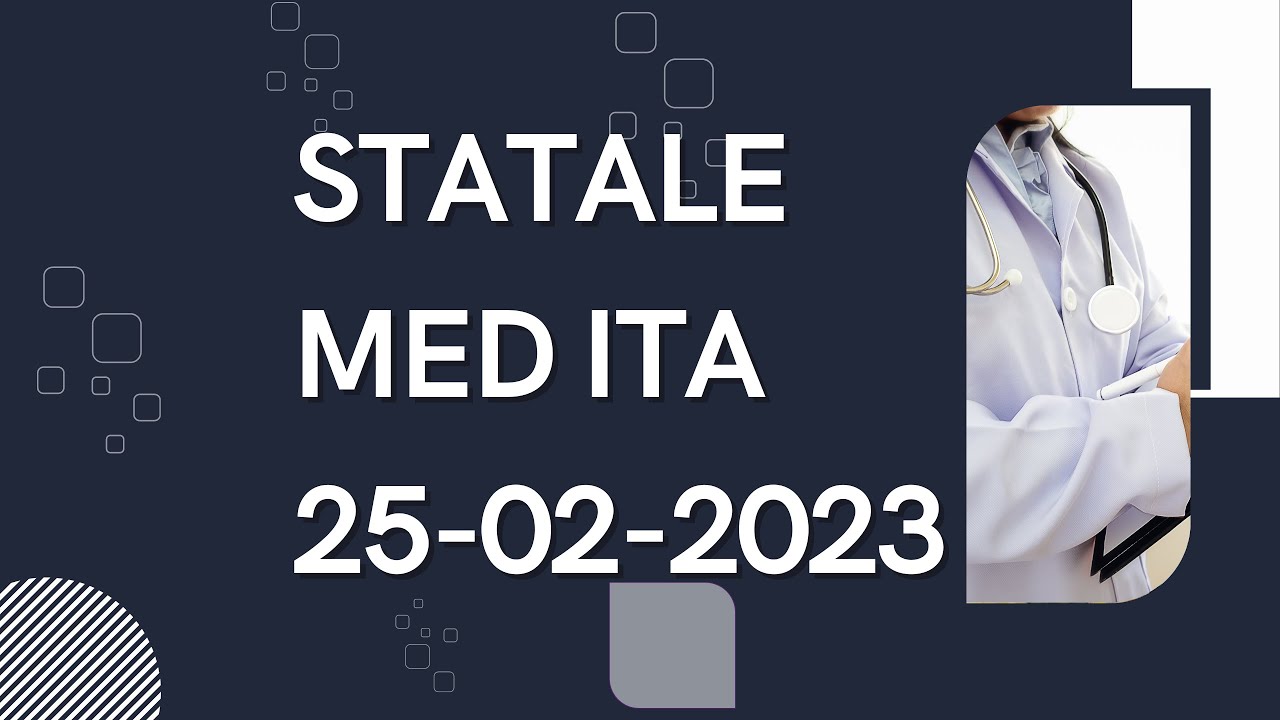 Simulazione TOLC-MED 2023-02-25 | Logica, Matematica e Fisica