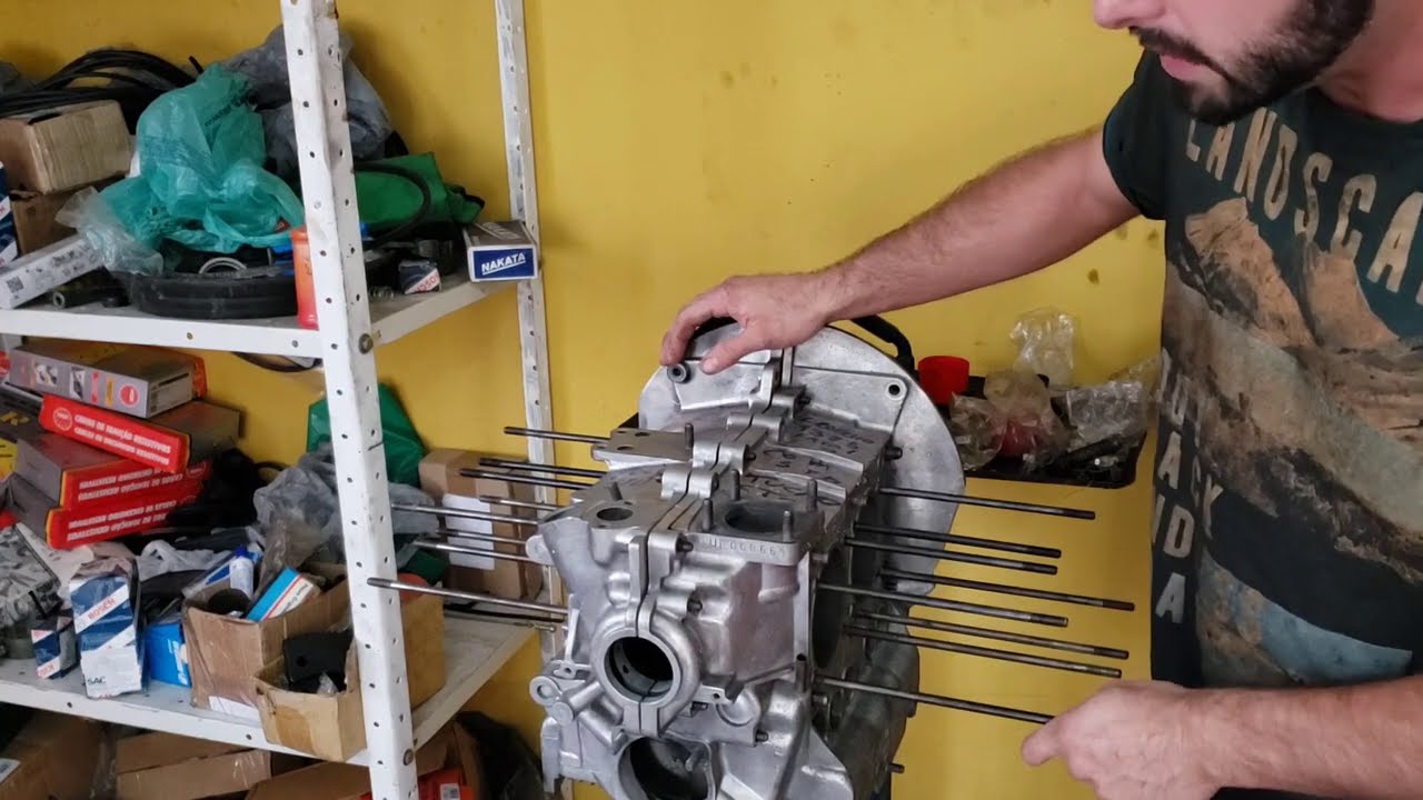 Melhoria da lubrificação do motor do fusca com HVX