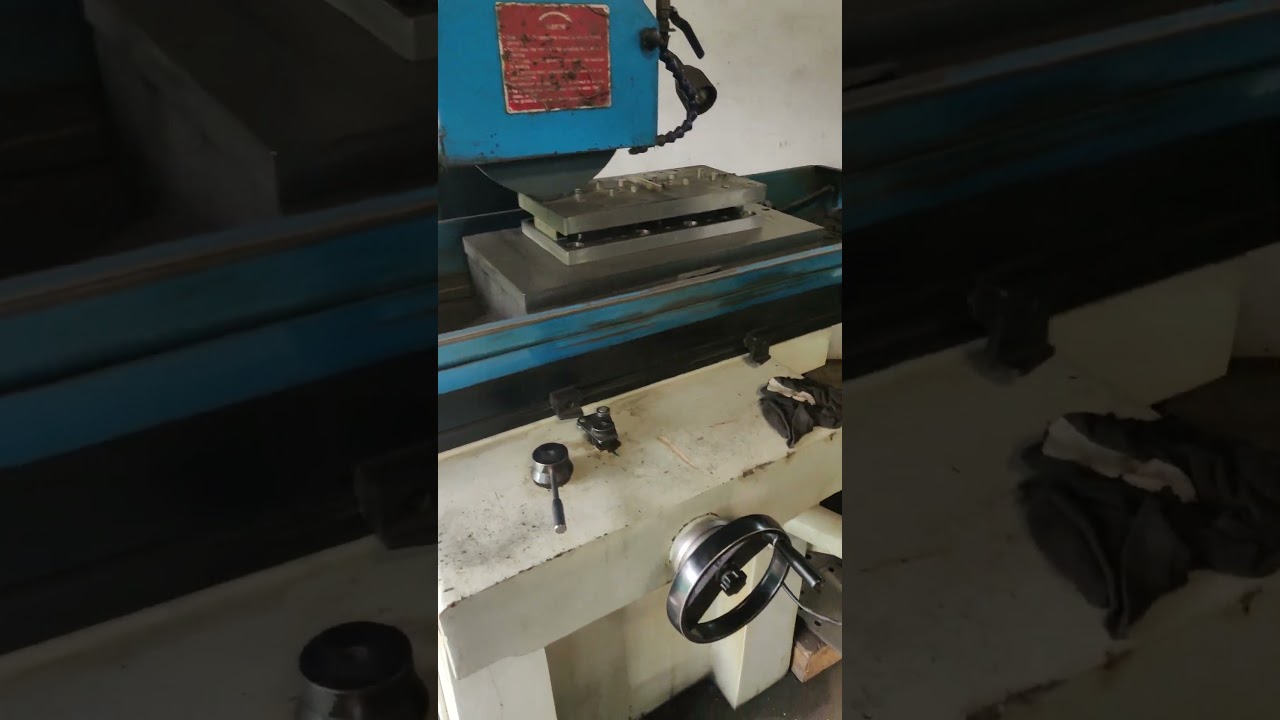 Tool punch sharpening #surface grander #automation #stisfying #industrial #enginnering