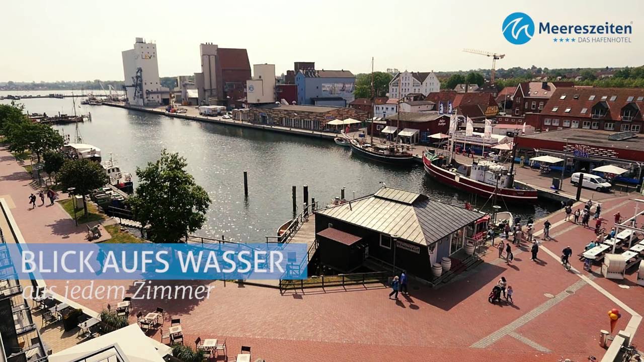 Hafenhotel Meereszeiten - Blick aufs Wasser aus jedem Zimmer