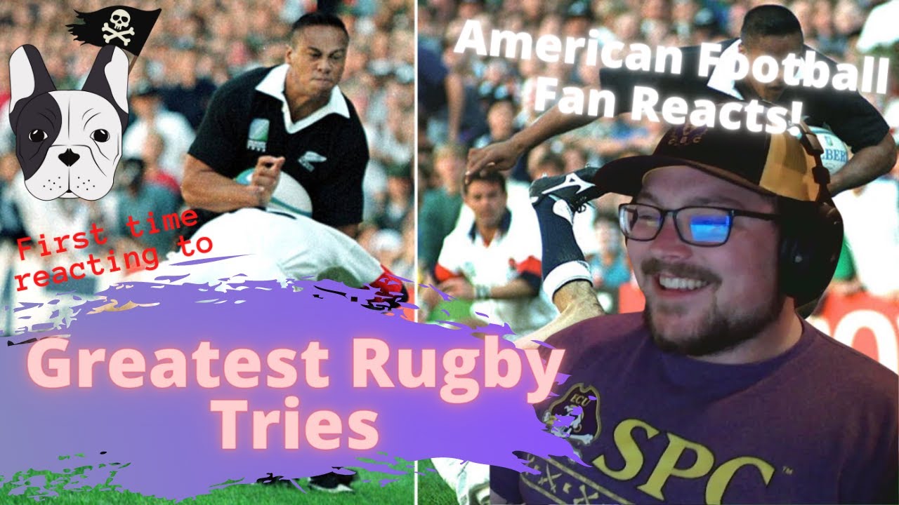 American Football Fan reacts to Rugby for the First Time!! All Time GREATEST Tries!